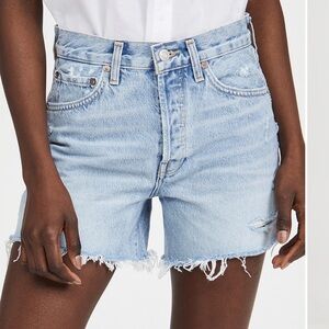 AGOLDE Parker Long Shorts in Swapmeet